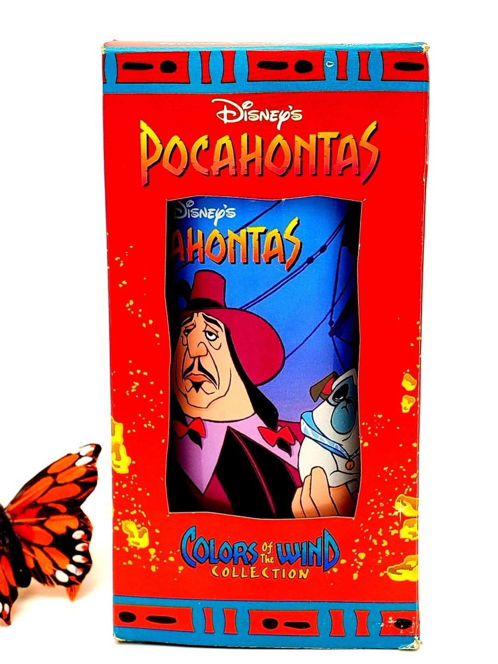 Vintage 1994 Disney Pocahontas Burger King Collector Cup w/ Original Box |